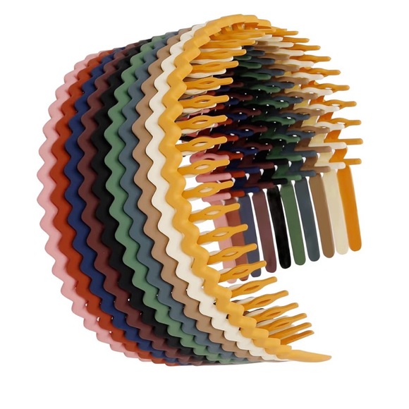 Stylish Multicolor Hairbands Set - Picture 2 of 3